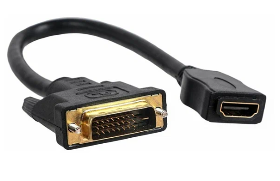 Переходник HDMI (F) - DVI-D (M)